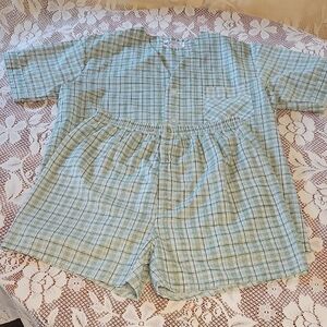 VINTAGE MENS 80's Pajama Set